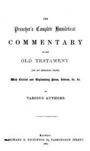 Cover of A homiletical commentary on the book of Daniel