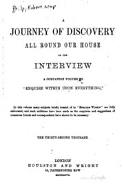 Cover of A journey of discovery all around our house