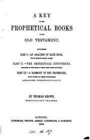Cover of A key to the prophetical books of the Old Testament