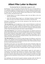 Cover of Albert Pike Letter To Mazzini