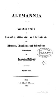 Cover of Alemannia