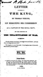Cover of A Letter Addressed to the King
