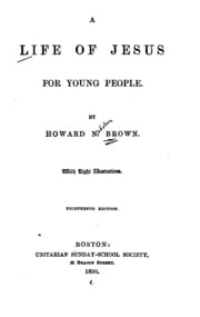 Cover of A Life of Jesus for Young People