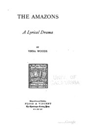 Cover of The Amazons: A Lyrical Drama
