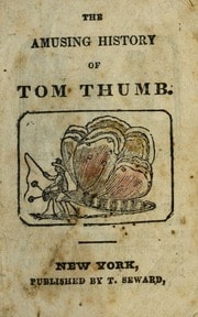 Cover of The amusing history of Tom Thumb