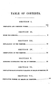 Cover of An Analysis of English Words: Designed for the Higher Classes in Schools and Academies, and