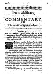 Cover of An exposition by way of supplement, on the fourth, fifth, sixth, seventh, eighth and ninth chapters of the prophecy of Amos