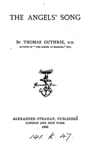 Cover of The angel's song