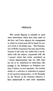 Cover of A second enquiry into the grounds on which the prophetic period of Daniel and st. John has been