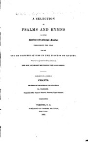 Cover of A Selection of Psalms and Hymns for Every Sunday and Principal Festival