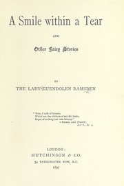 Cover of A Smile within a Tear, and other Fairy Stories