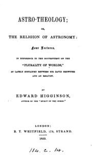 Cover of Astro-theology; or, The religion of astronomy, 4 lectures, in reference to the controversy on