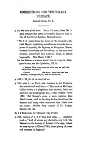 Cover of A Temporary Preface to the Six-text Edition of Chaucer's Canterbury Tales, Part 1: Part 1
