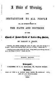 Cover of A Voice of Warning, and Instruction to All People: Or, An Introduction to