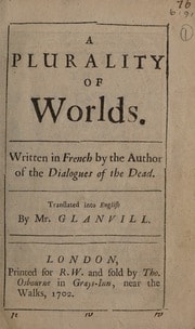 Cover of A plurality of worlds