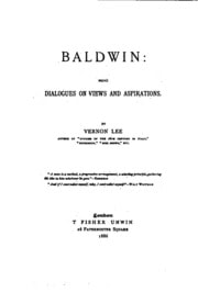 Cover of Baldwin: Being Dialogues on Views and Aspirations