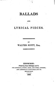 Cover of Ballads and Lyrical Pieces