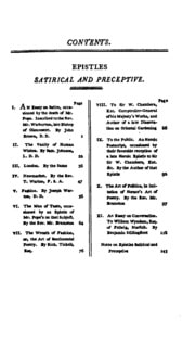 Cover of Bell's Classical Arrangement of Fugitive Poetry ...: Vol. III