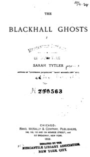 Cover of The Blackhall ghosts