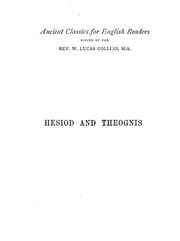 Cover of HESIOD AND THEOGNIS