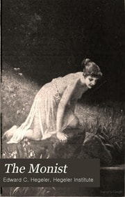 Cover of The Monist