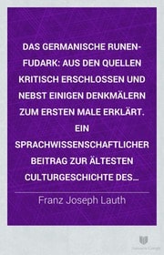 Cover of Das germanische Runen-Fudark