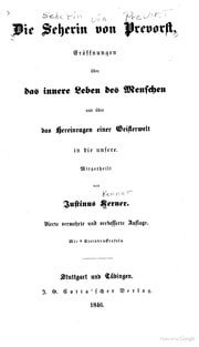 Cover of Seherin von Prevorst