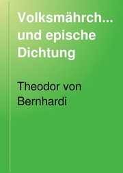 Cover of Volksmährchen und epische Dichtung