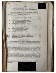 Cover of The Witch Persecutions - by George L. Burr