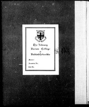 Cover of Conditional immortality [microform]