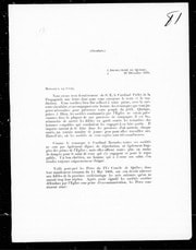 Cover of Circulaire [microforme]
