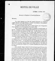 Cover of [Lettre] [microforme]