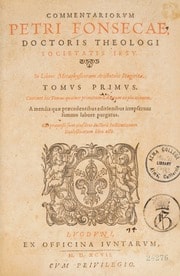 Cover of Commentariorum in libros Metaphysicorum Aristotelis Stagiritae