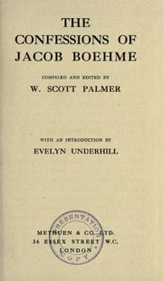 Cover of The Confessions of Jacob Boehme