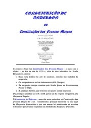 Cover of Constituição De Anderson