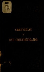 Cover of Crefyddau y byd cristionogaidd