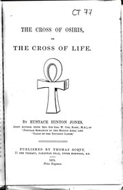 Cover of The cross of Osiris, or the cross of life