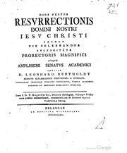 Cover of Commentationis de Gersonio mystico particula prima