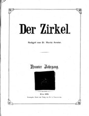 Cover of Der Zirkel 9 (1879)