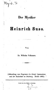 Cover of Der Mystiker Heinrich Suso