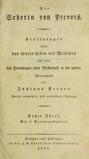 Cover of Die Seherin von Prevorst