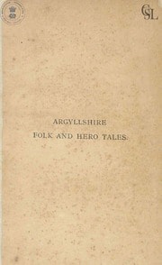 Cover of Folk and hero tale Walfs and Strays of Celtic tradition