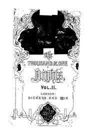Cover of The thousand and one nights