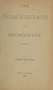 Cover of The Dream investigator and oneirocritica