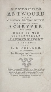 Cover of Eenvoudig antwoord