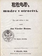 Cover of Ezop, mudrc v otroctví