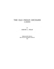 Cover of CAF - Folklore Old Indian Orchard By Chester Fidlar