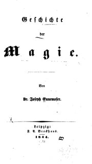 Cover of Geschichte des thierischen Magnetismus