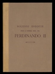 Cover of Solenni funerali per l'anima del re Ferdinando II