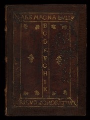 Cover of Illuminati sacre pagine p.fessoris amplissimi magistri Raymundi Lull. Ars magna, generalis et vltima
